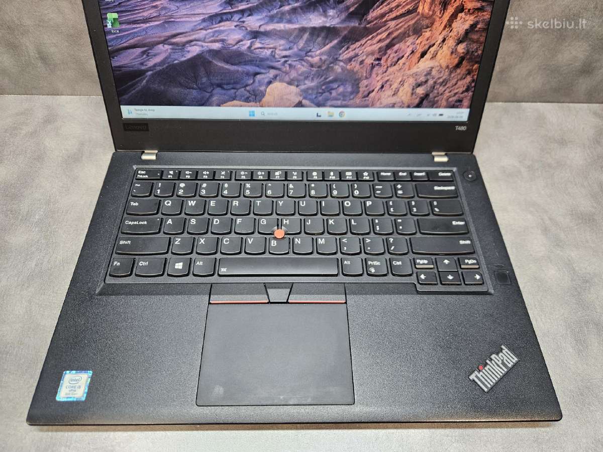 Lenovo Thinkpad/14.0" Fhd/ i5-8350u/16ram/256 SSD - nuotraukos Nr. 2