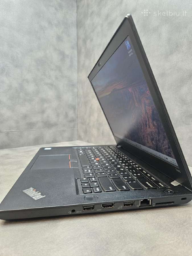 Lenovo Thinkpad/14.0" Fhd/ i5-8350u/16ram/256 SSD - nuotraukos Nr. 3