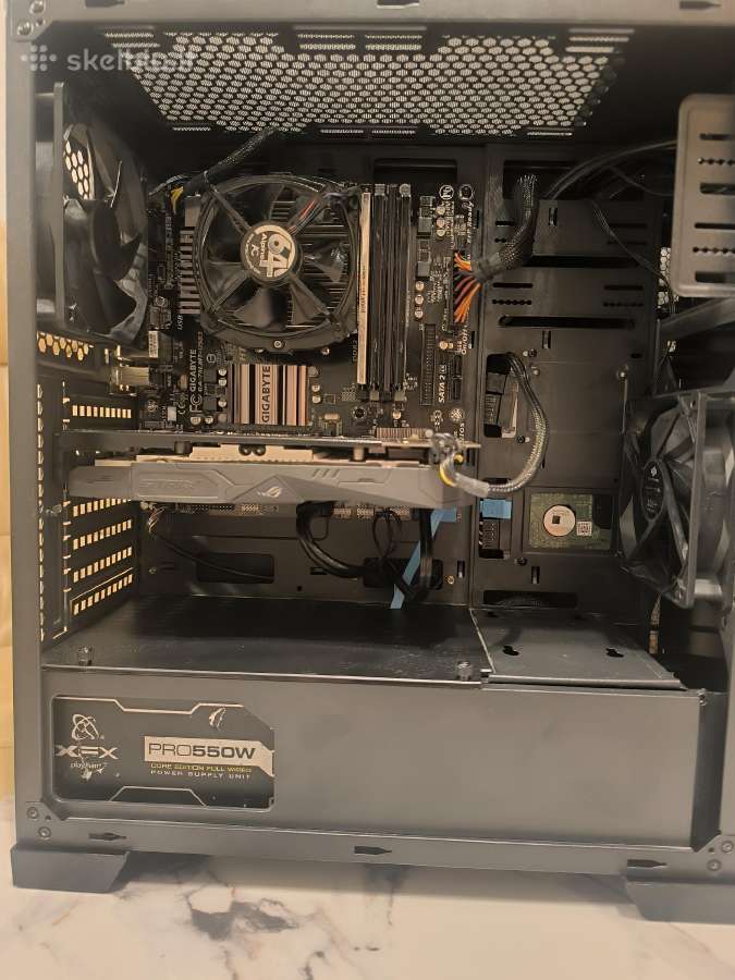 Pc lengviems žaidimam Amd, 16ram, Rx570, SSD - nuotraukos Nr. 2