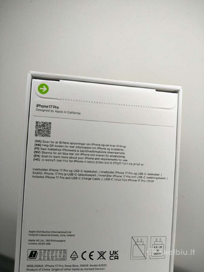 Apple iPhone 17 Pro -256gb - nuotraukos Nr. 2