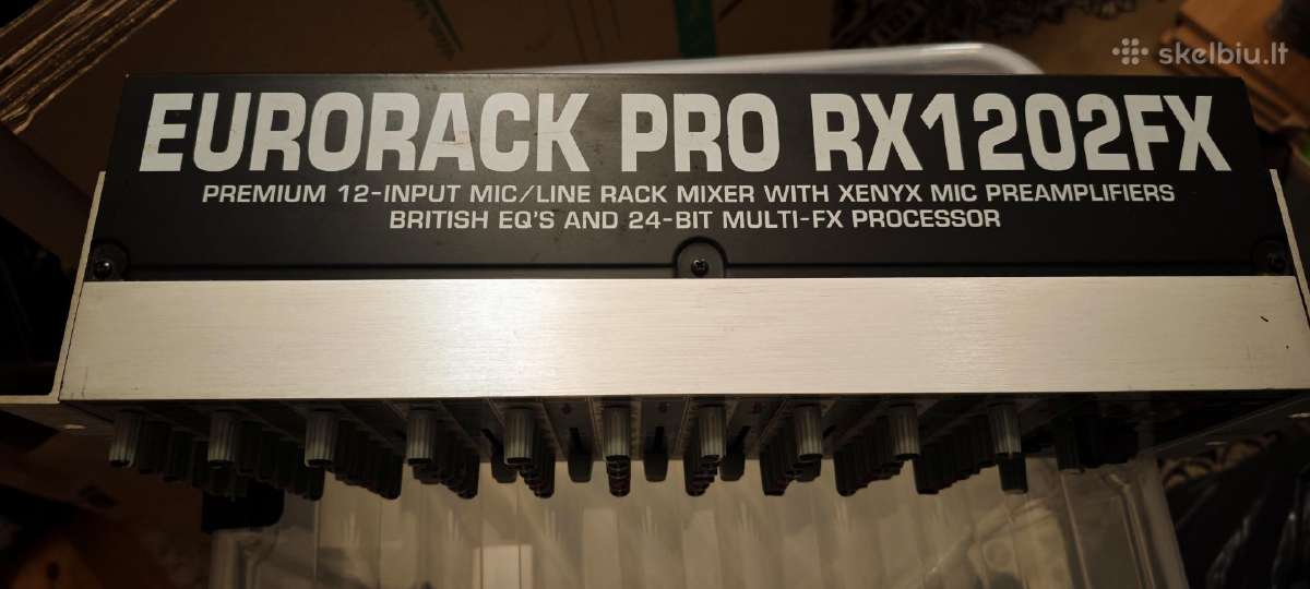 Behringer Rx1202fx - nuotraukos Nr. 5