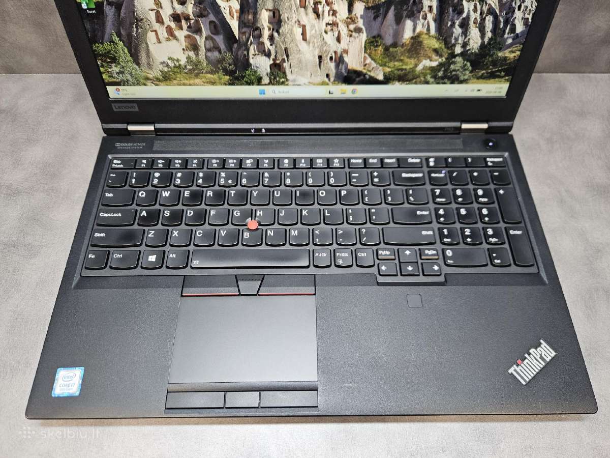 Lenovo/15.6"fhd/i7-9750h/32r/512ssd/nvidia Quadro - nuotraukos Nr. 3