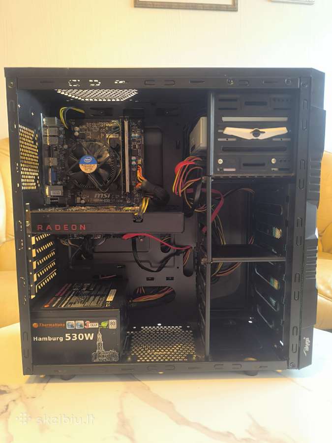 Biudžetinis Pc žaidimams Intel I5, 16gb Gpu, SSD - nuotraukos Nr. 2