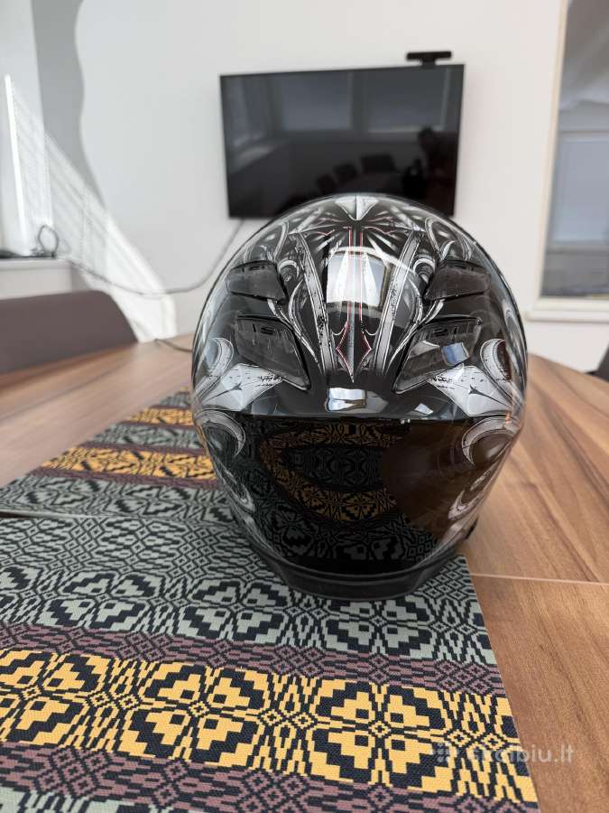 Motociklininko salmas S ( 55 - 56 cm ) - nuotraukos Nr. 2