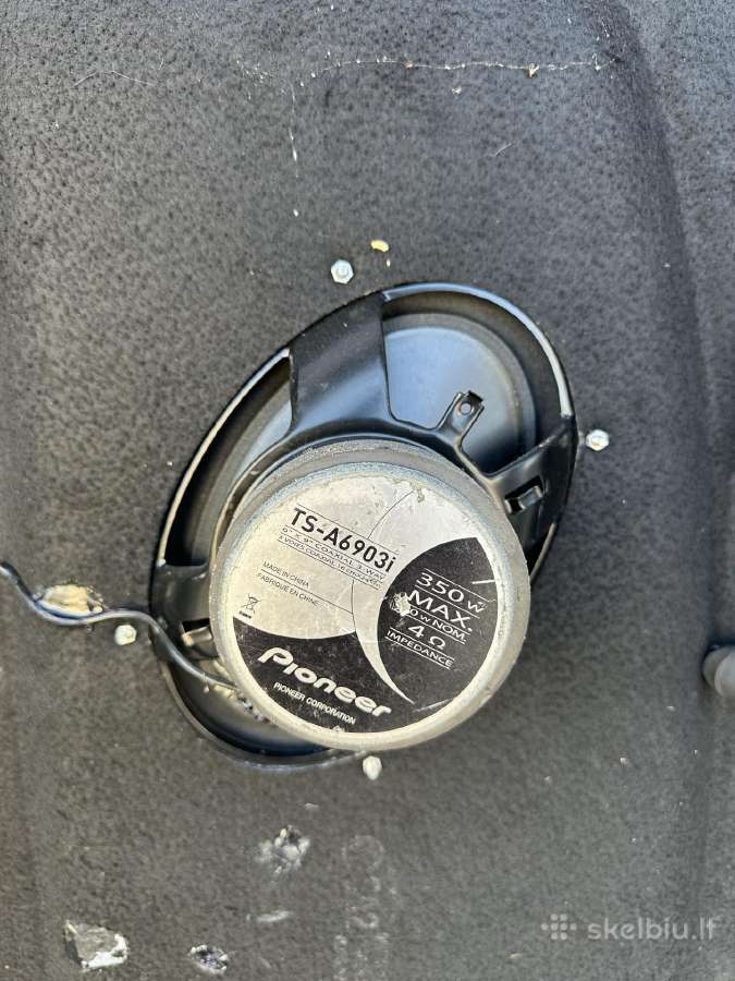 Pioneer Ts-a6903i 6x9 automobilinės kolonėlės - nuotraukos Nr. 4