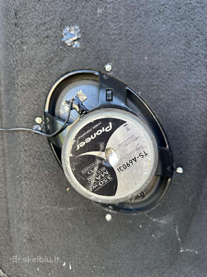 Pioneer Ts-a6903i 6x9 automobilinės kolonėlės - nuotraukos Nr. 5