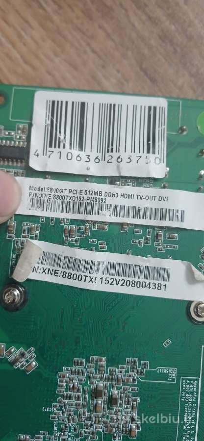 Retro Pc Parts Bundle: Am2+ Motherboard - nuotraukos Nr. 5