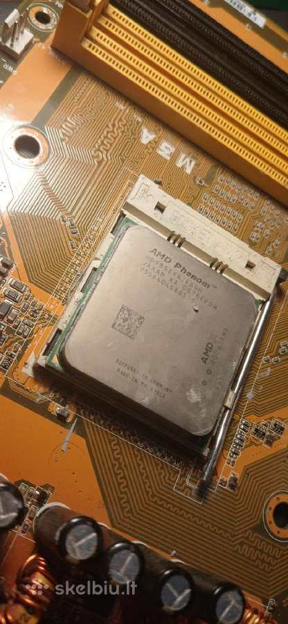 Retro Pc Parts Bundle: Am2+ Motherboard - nuotraukos Nr. 2