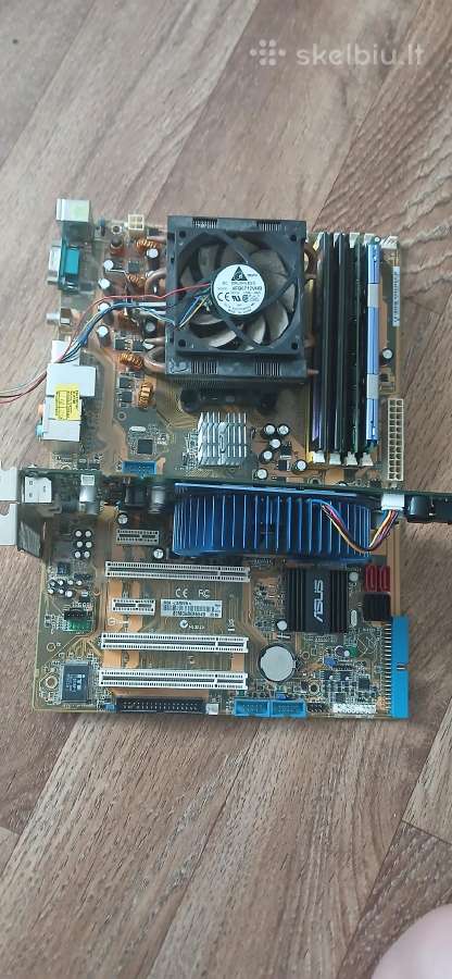 Retro Pc Parts Bundle: Am2+ Motherboard - nuotraukos Nr. 24