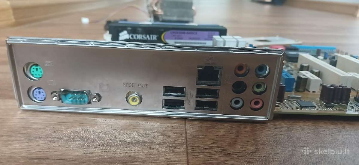 Retro Pc Parts Bundle: Am2+ Motherboard - nuotraukos Nr. 27
