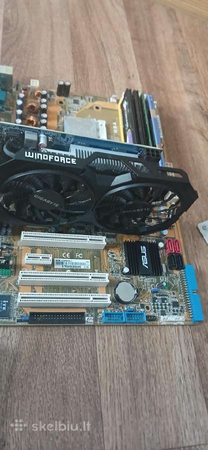 Retro Pc Parts Bundle: Am2+ Motherboard - nuotraukos Nr. 28