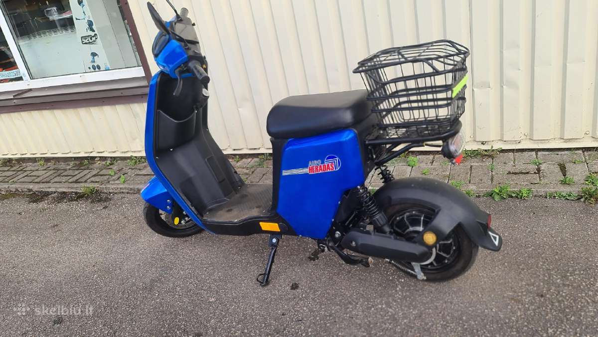 Elektrinis motoroleris 1000w - nuotraukos Nr. 2