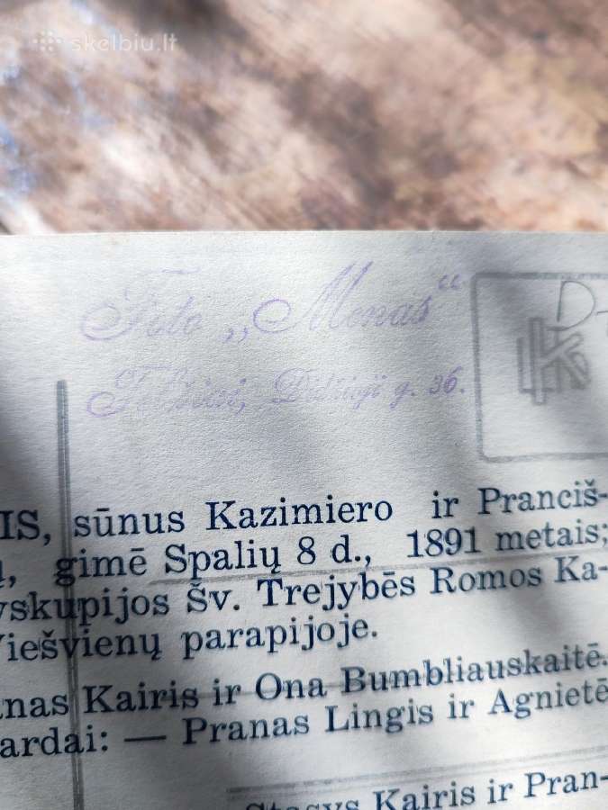 Tarpukario nuotraukos su Telšių štampais - nuotraukos Nr. 4