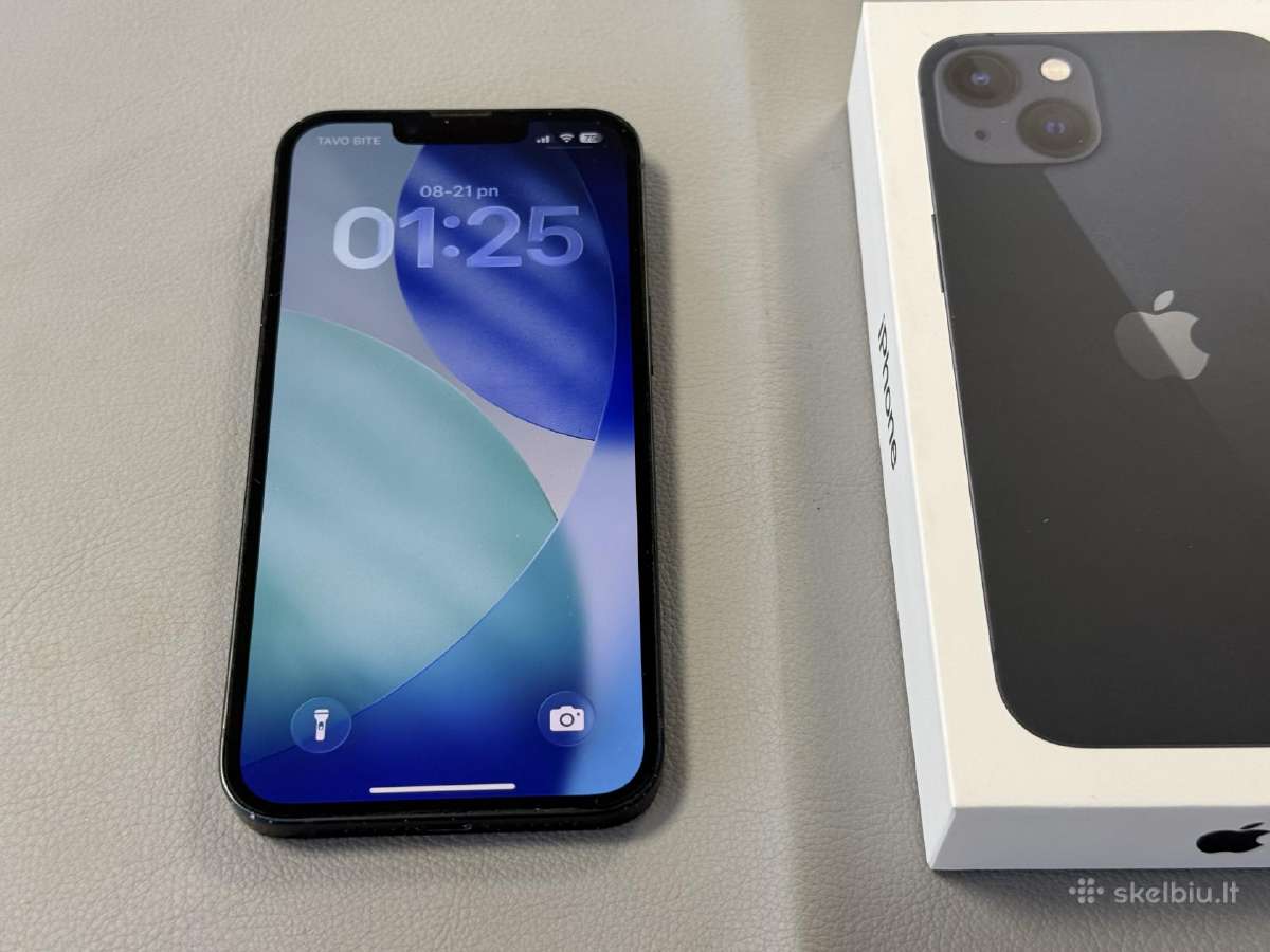 iPhone 13 su 128gb ir su 256gb be subraižymų - nuotraukos Nr. 28