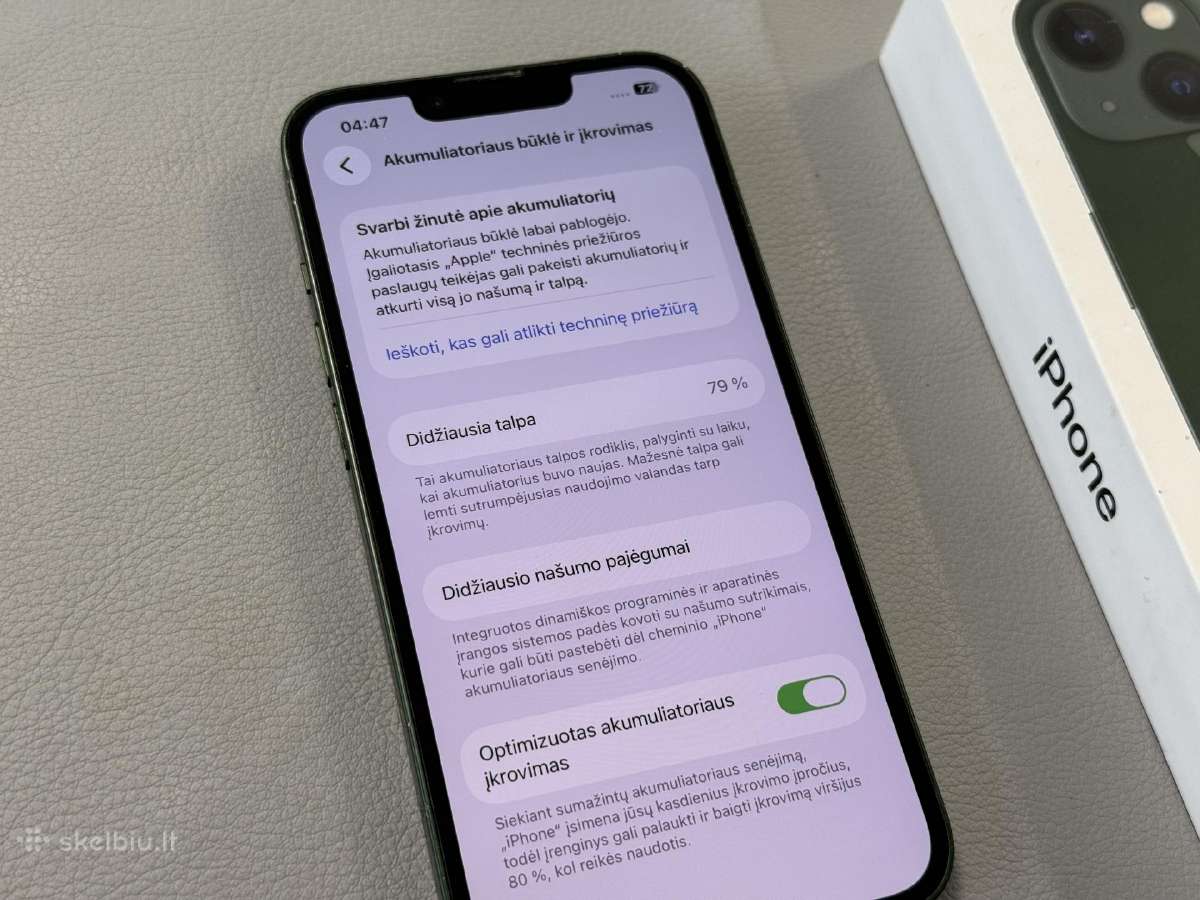 iPhone 13 su 128gb ir su 256gb be subraižymų - nuotraukos Nr. 32