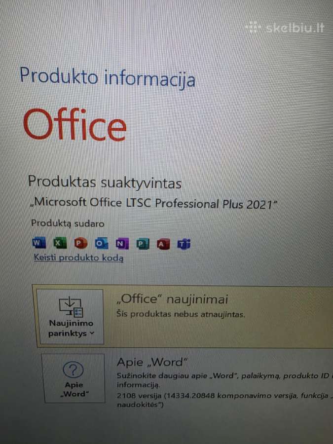 Lenovo X1 Carbon i5- 8250u. - nuotraukos Nr. 6