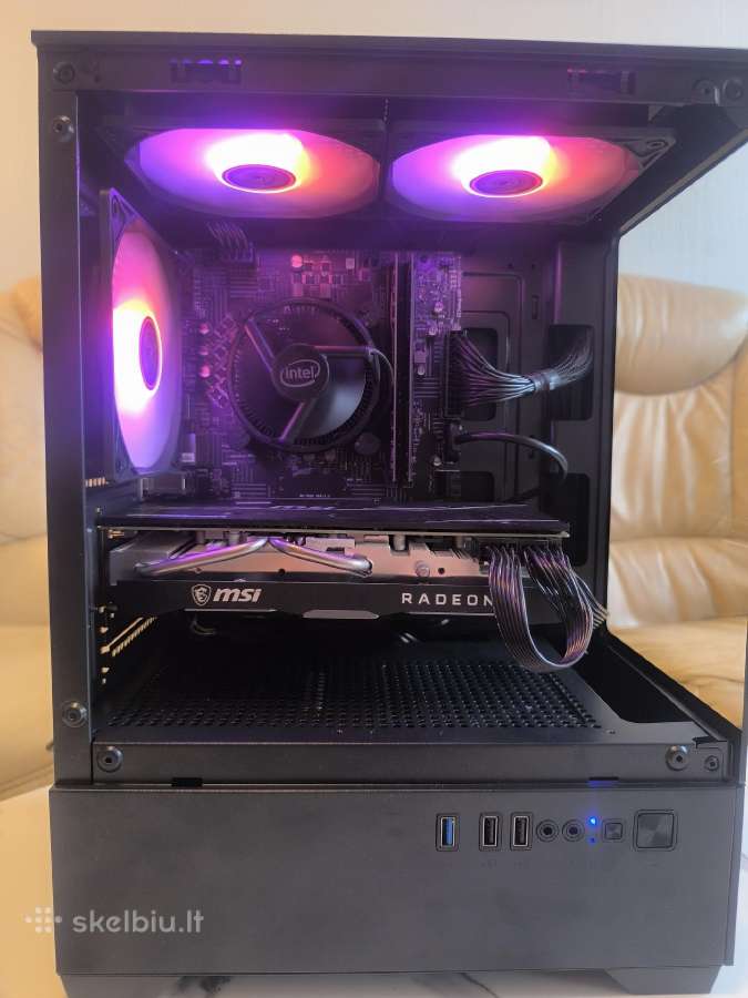 Pc Žaidimams Intel 10 gen, Rx5700, 16 GB, 512 SSD - nuotraukos Nr. 2