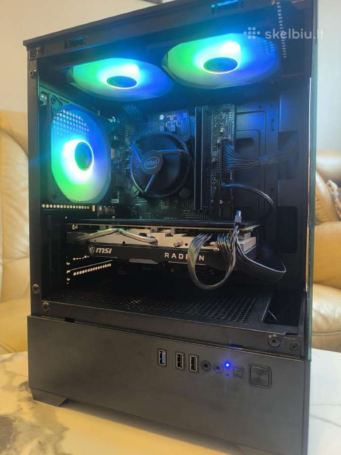 Pc Žaidimams Intel 10 gen, Rx5700, 16 GB, 512 SSD - nuotraukos Nr. 3