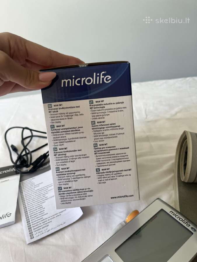 Microlife spaudimo aparatas - nuotraukos Nr. 4