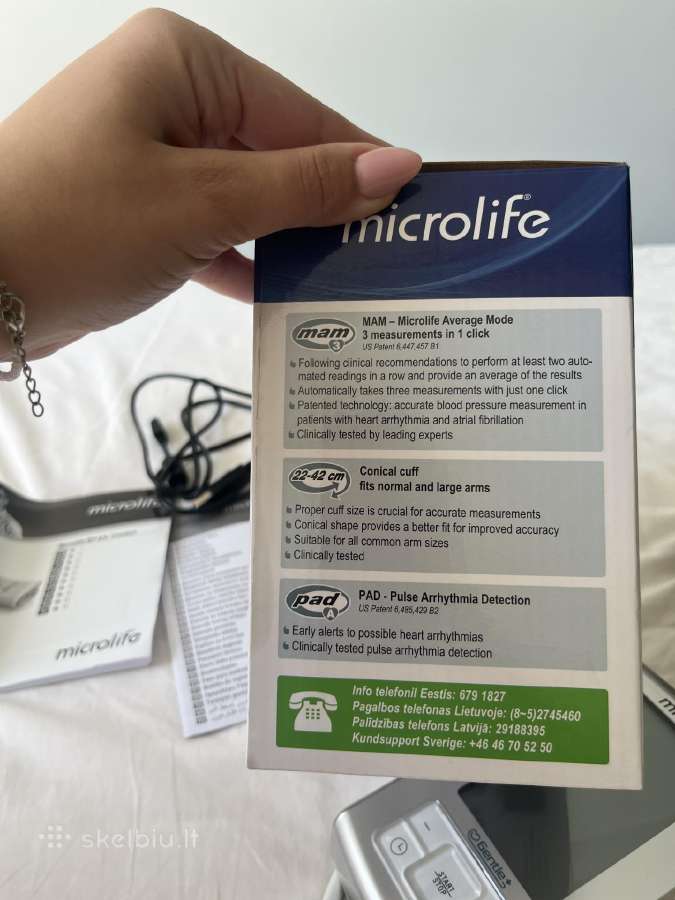 Microlife spaudimo aparatas - nuotraukos Nr. 6