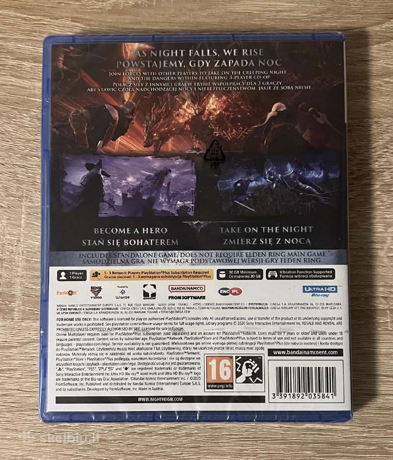 Elden Ring Nightreign Ps5 disc - nuotraukos Nr. 2