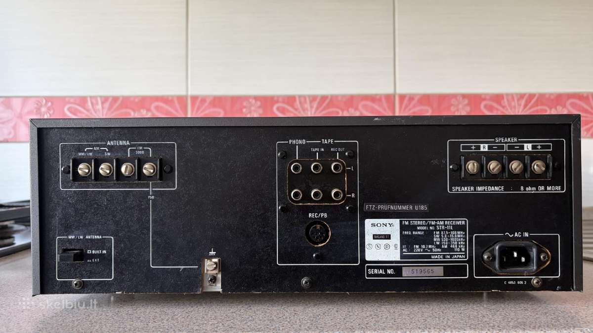 Akai Aa1050; Dux(philips):sony str-11l - nuotraukos Nr. 18