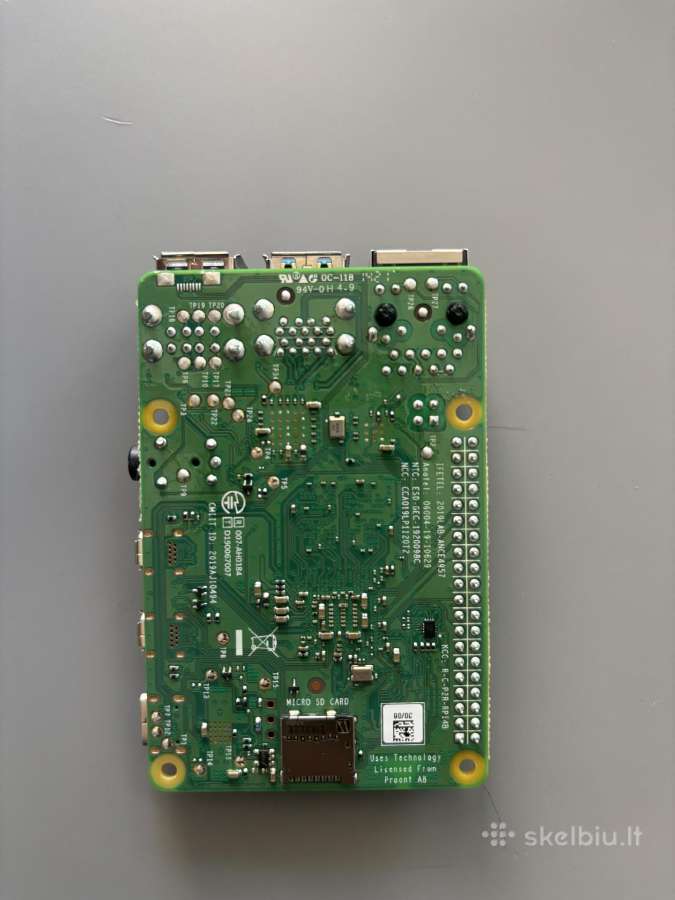 Raspberry Pi 4 4gb RAM su maitinimu ir ausinimu - nuotraukos Nr. 2