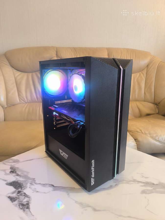 Pc žaidimams Intel I7-6700k/gtx1070, 500 SSD, 16gb - nuotraukos Nr. 2