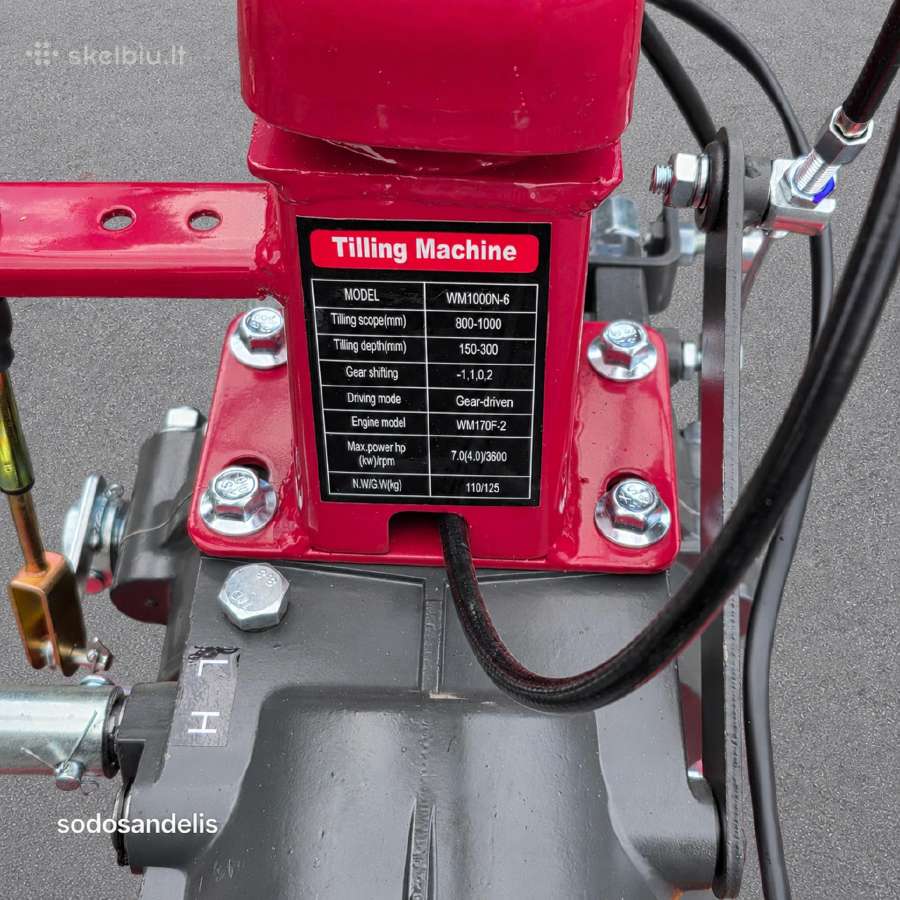 "Weima" Wm1000n-6 6 Pavaros 7ag. Ir Tik 799eur - nuotraukos Nr. 12