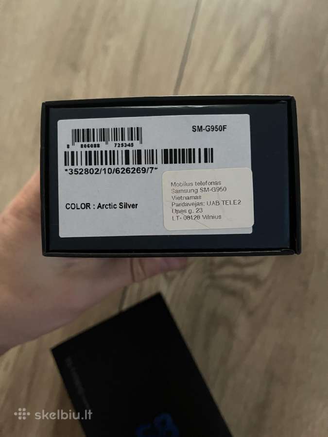 Telefonas Samsung Galaxy S8 - nuotraukos Nr. 7