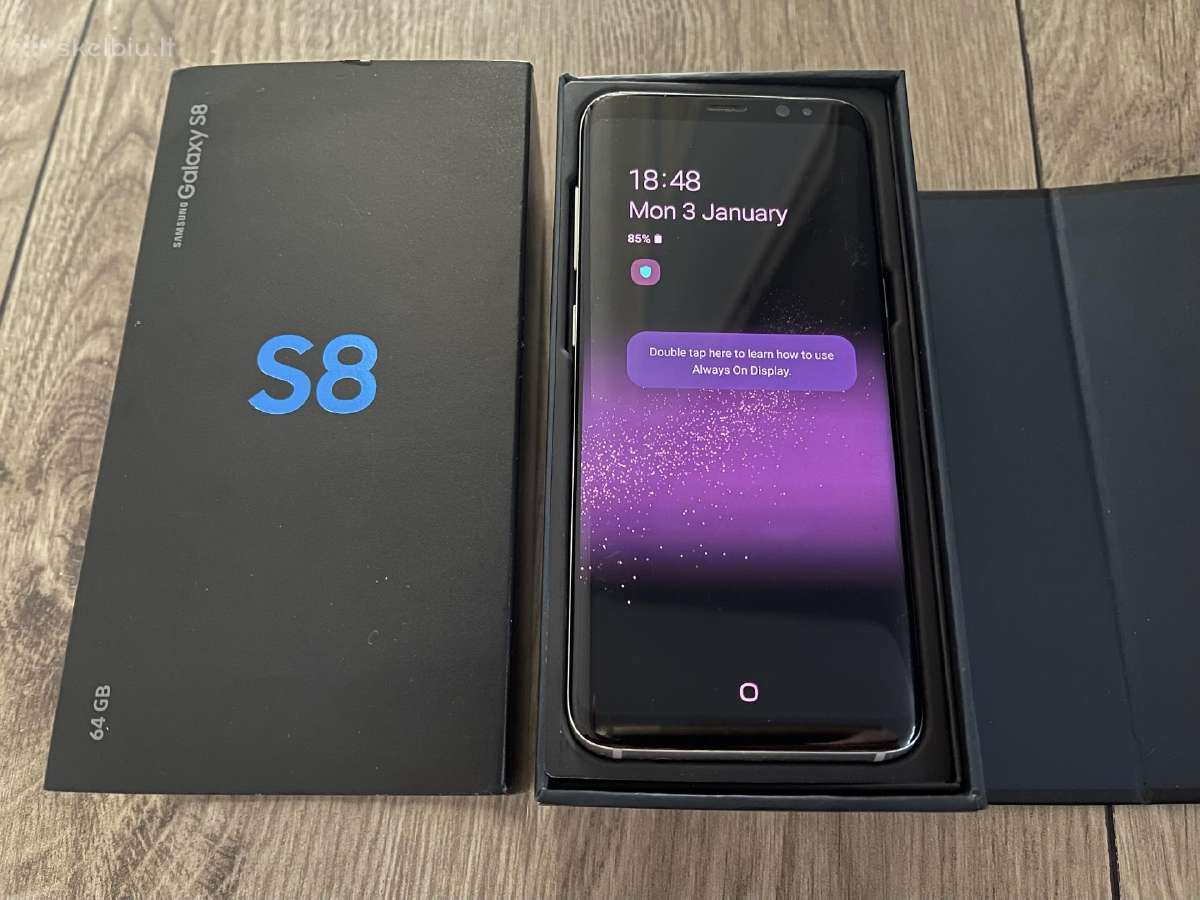 Telefonas Samsung Galaxy S8 - nuotraukos Nr. 8