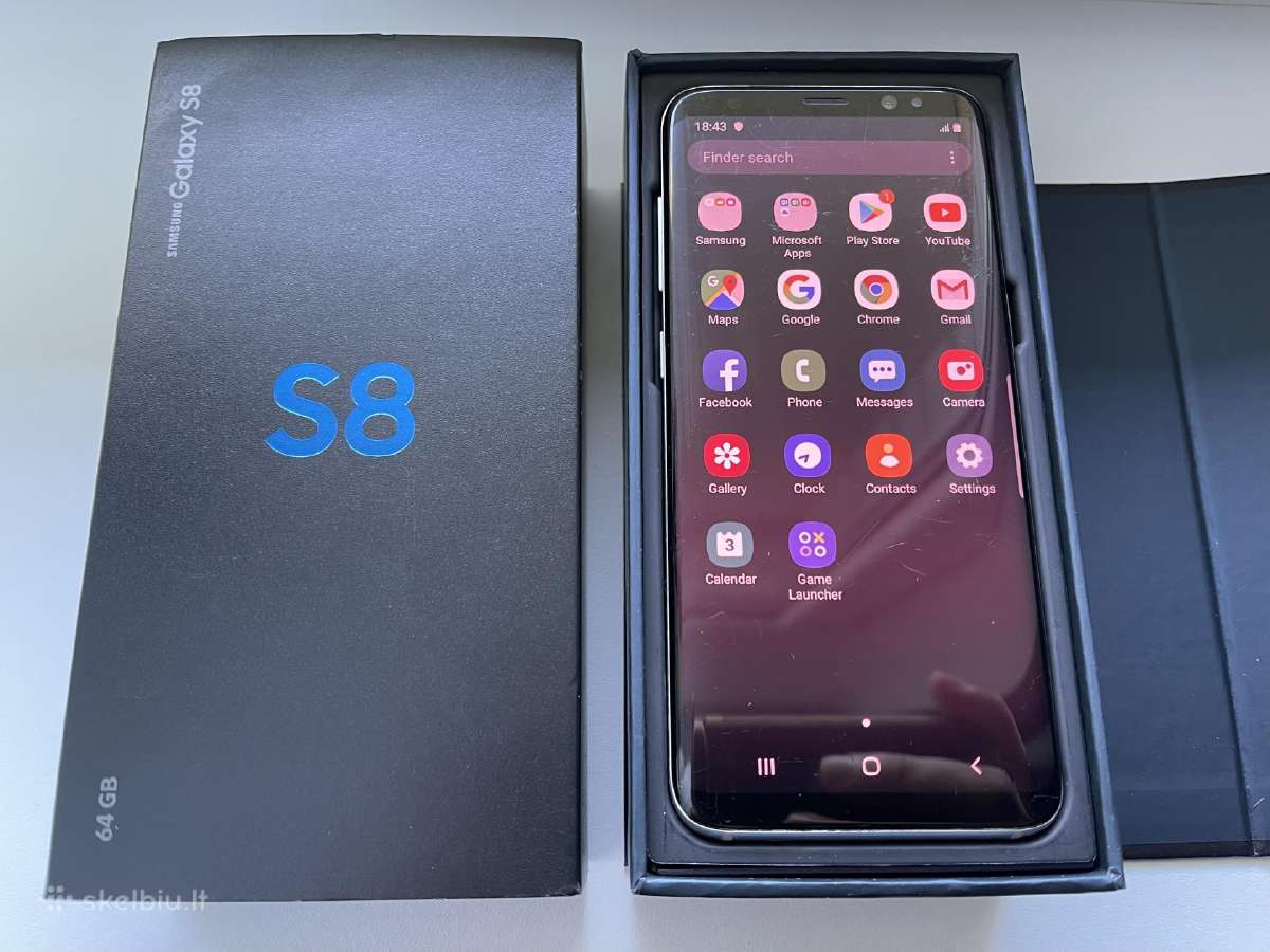 Telefonas Samsung Galaxy S8 - nuotraukos Nr. 9