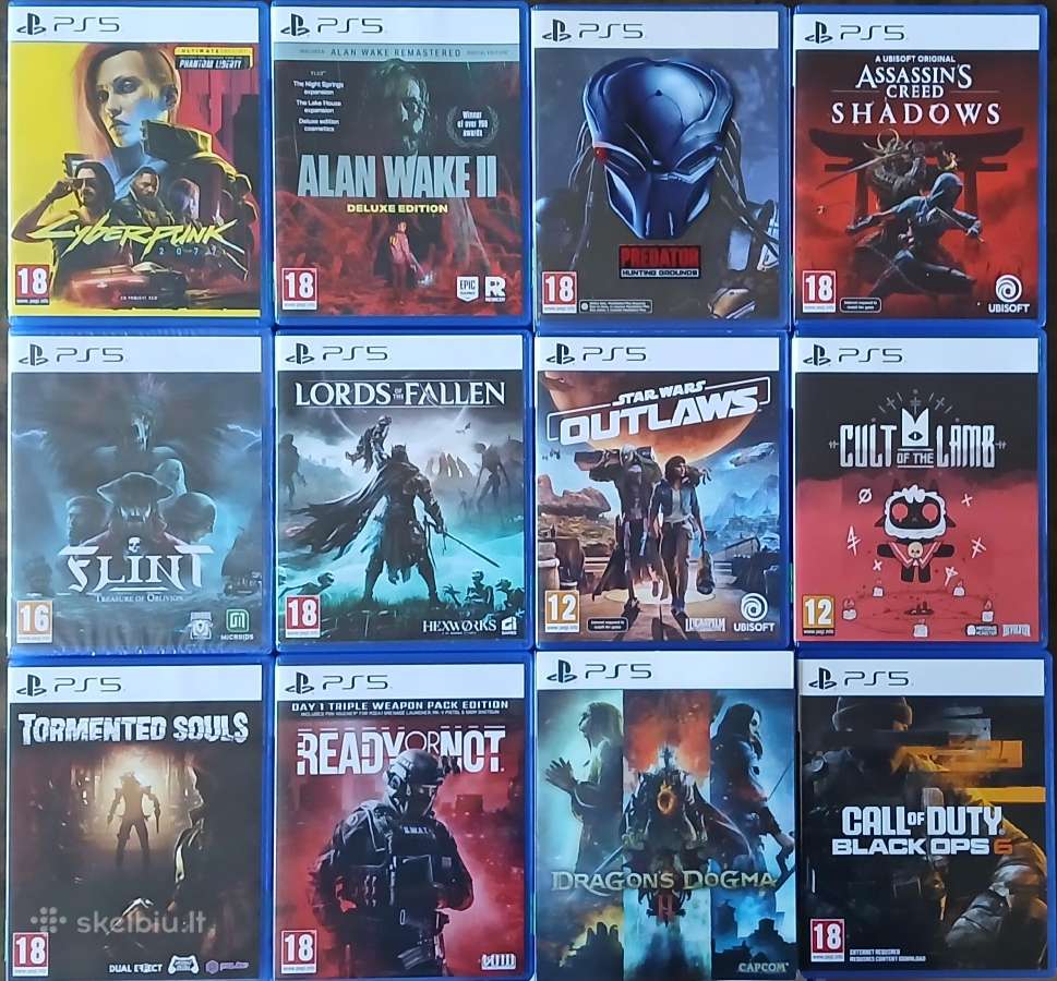 Ps5 žaidimai - nuotraukos Nr. 2