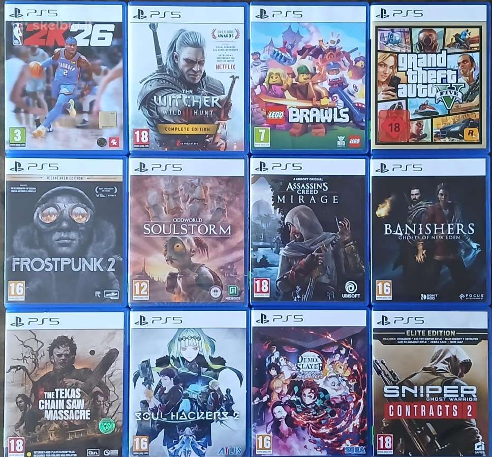 Ps5 žaidimai - nuotraukos Nr. 4