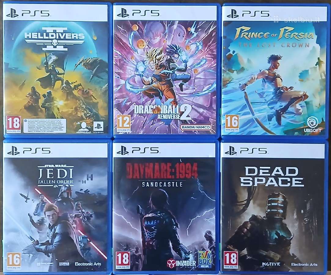 Ps5 žaidimai - nuotraukos Nr. 6