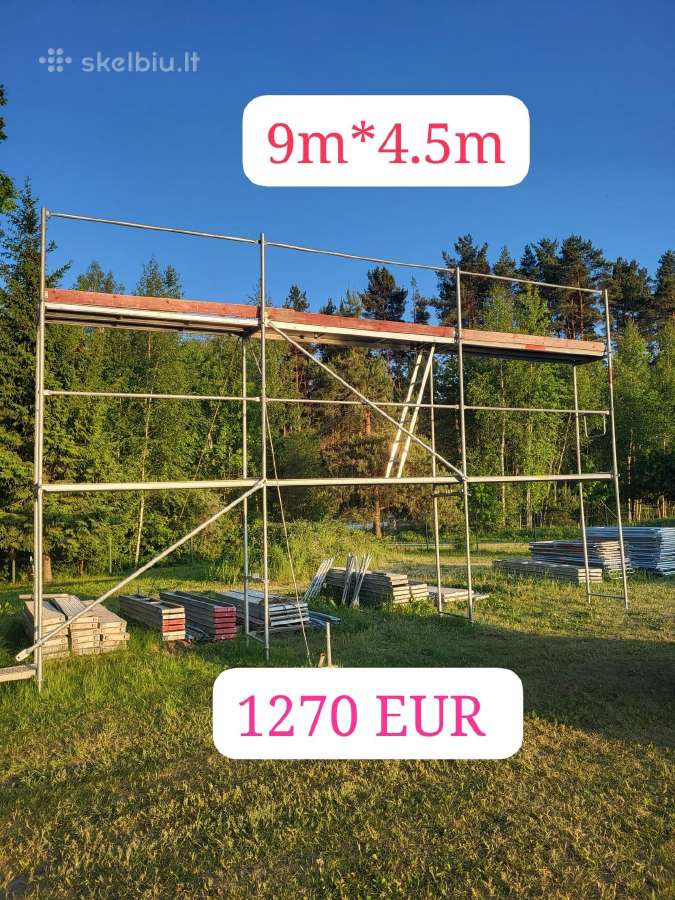 Naujos pastolių platformos 4m, 3m, 2,5m, 2m, 1.1m - nuotraukos Nr. 8