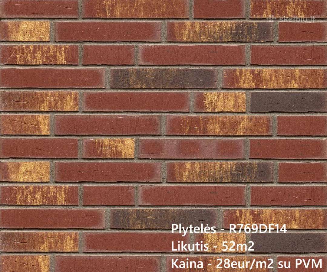 Klinkerio plytelių likučių išpardavimas! - nuotraukos Nr. 5