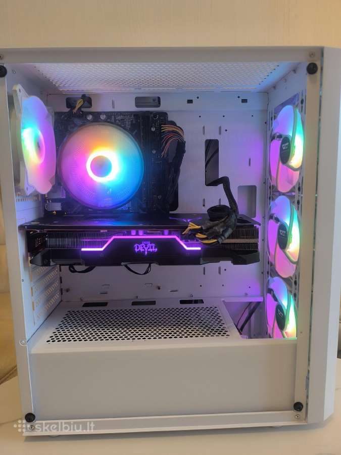 Pc Žaidimams Intel I5-9600k, Rx5700xt, 16 GB - nuotraukos Nr. 2