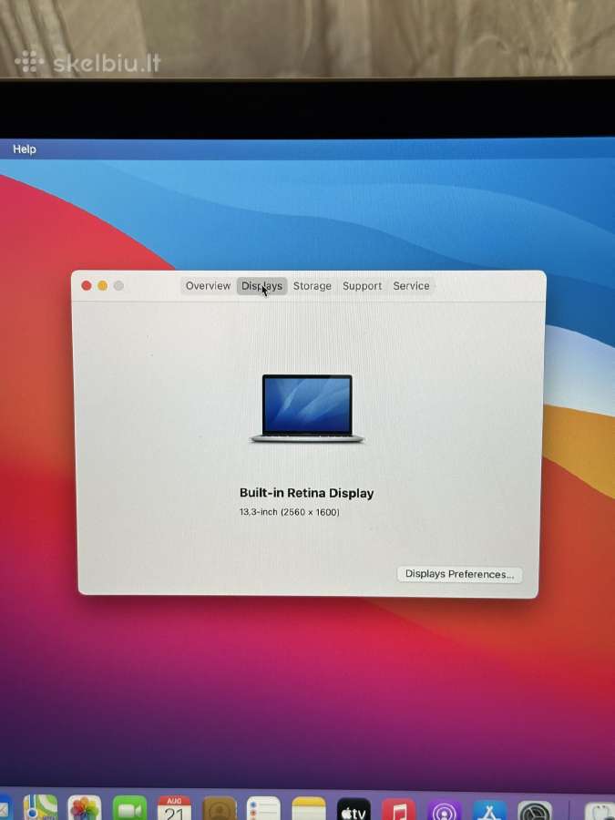 MacBook Pro 13 i7 / 16gb / 512gb - nuotraukos Nr. 6