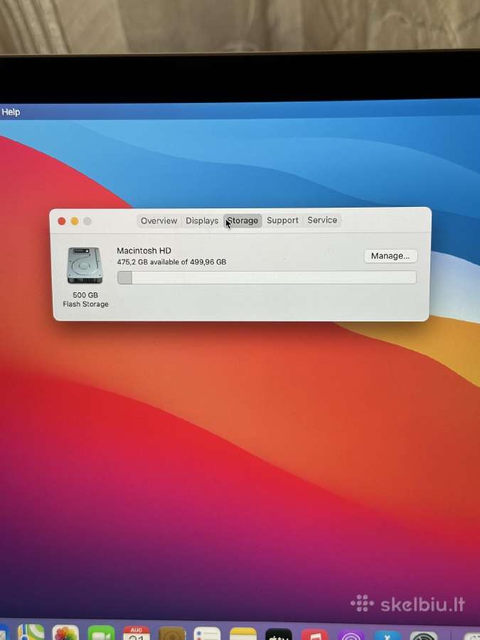 MacBook Pro 13 i7 / 16gb / 512gb - nuotraukos Nr. 7
