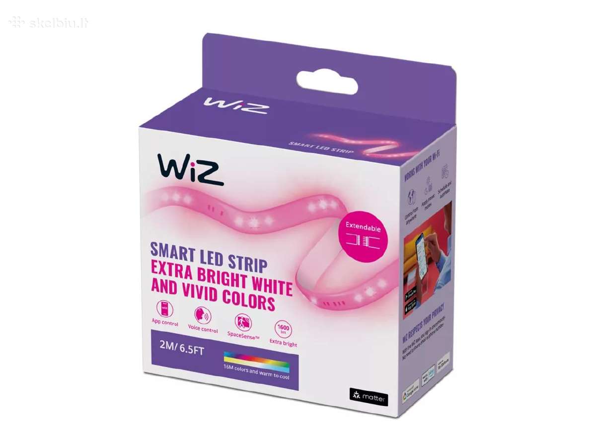 Wiz išmanus apšvietimas, LED juostos, šviestuvai - nuotraukos Nr. 10