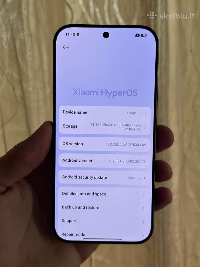 Xiaomi 17 256gb - nuotraukos Nr. 9