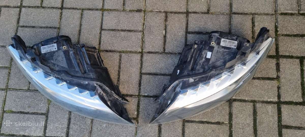 Audi Q7 4l 2010–2015 Oem Bi-xenon LED pr. lempos - nuotraukos Nr. 2