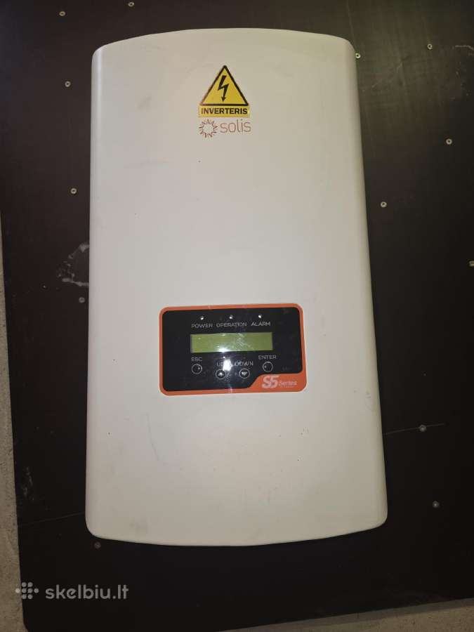 Solis S5-gr3p10k 10kw trifazis inverteris, naudota - nuotraukos Nr. 2