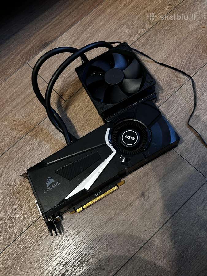 Msi X Corsair Gtx 1080 8gb - nuotraukos Nr. 3