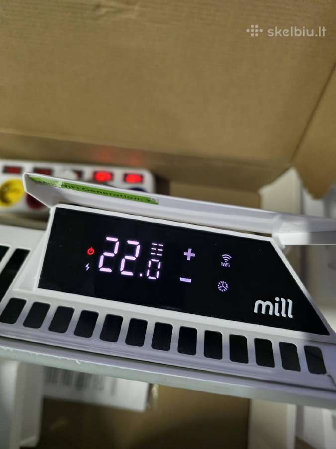 Mill Glass Šildytuvai Su WiFi - nuotraukos Nr. 3