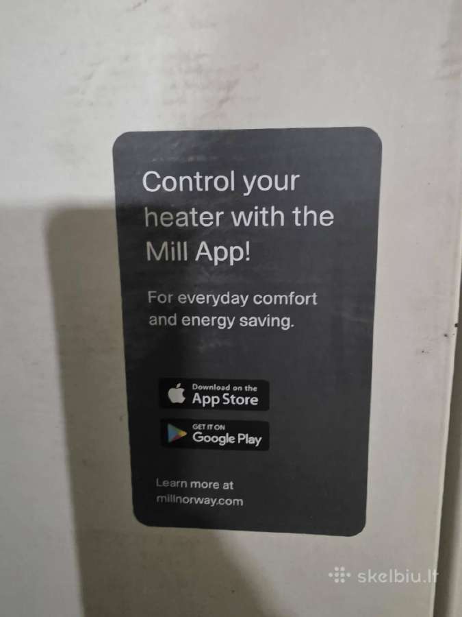 Mill Glass Šildytuvai Su WiFi - nuotraukos Nr. 14