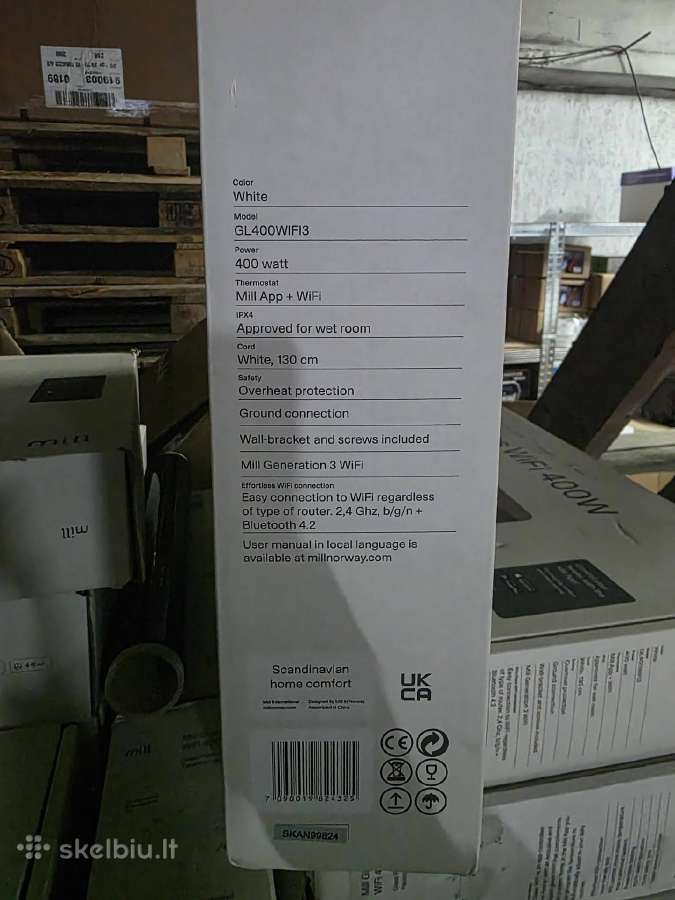 Mill Glass Šildytuvai Su WiFi - nuotraukos Nr. 15