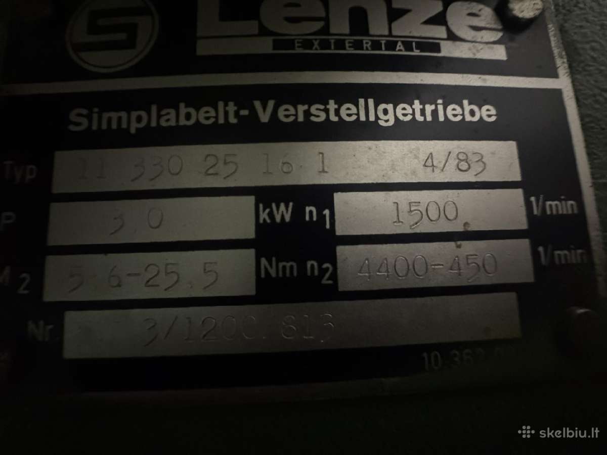Horizontalios balansavimo staklės Schenck 112 Vbrf - nuotraukos Nr. 6