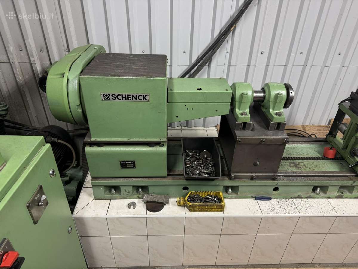 Horizontalios balansavimo staklės Schenck 112 Vbrf - nuotraukos Nr. 7